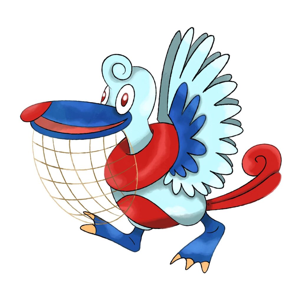 Pelifich (Pelican+fishing+catching) [oc. ]