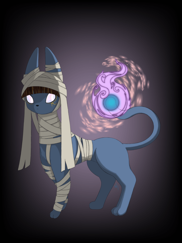 My idea for a Ghost-type Eeveelution