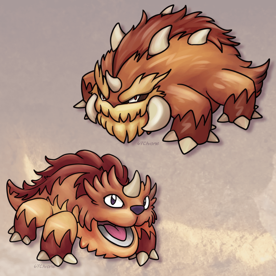 Therapnap and Hybrodawn, the Hibernation Pokemon.
