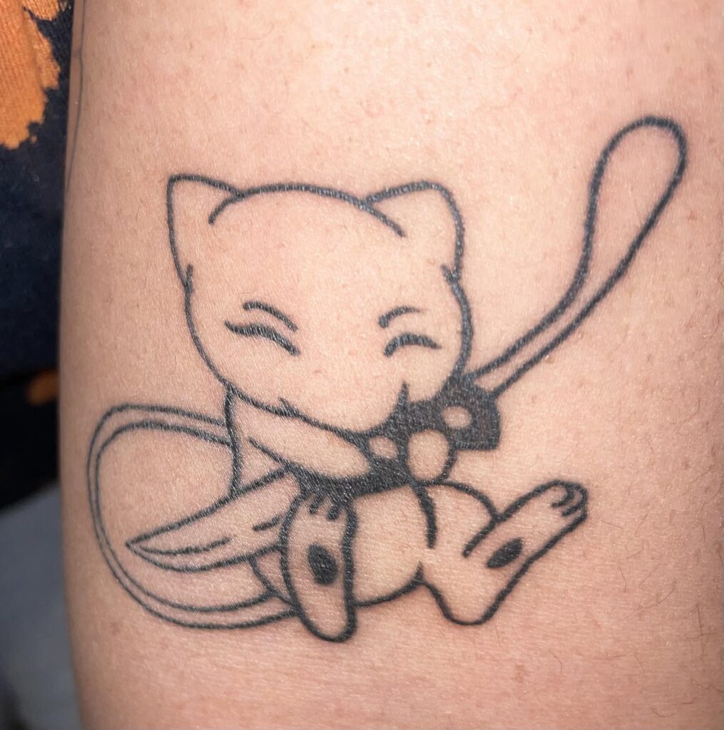 Got a Mew tattoo 💕