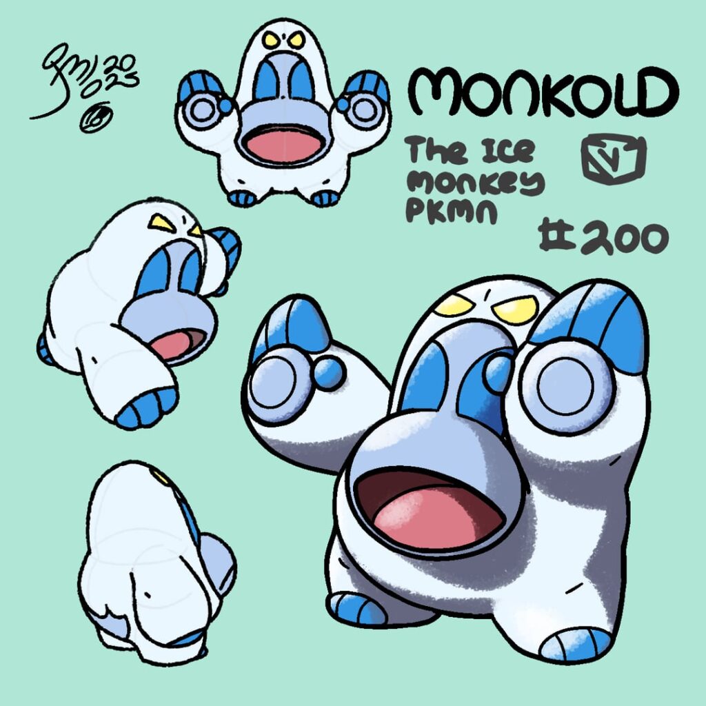 MONKOLD: The Ice Monkey PKMN