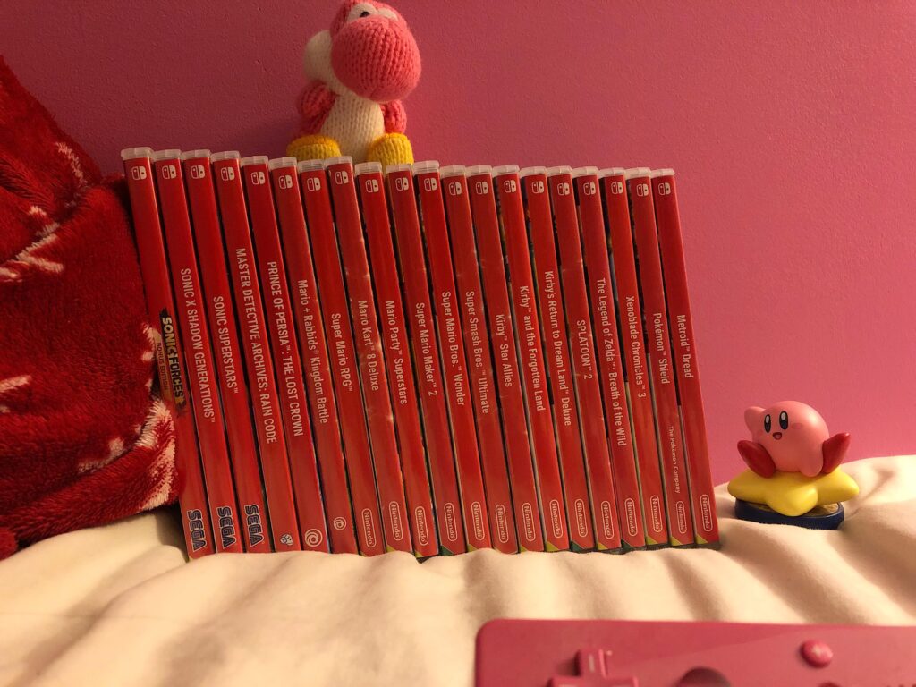 Fine, you can look at my switch games