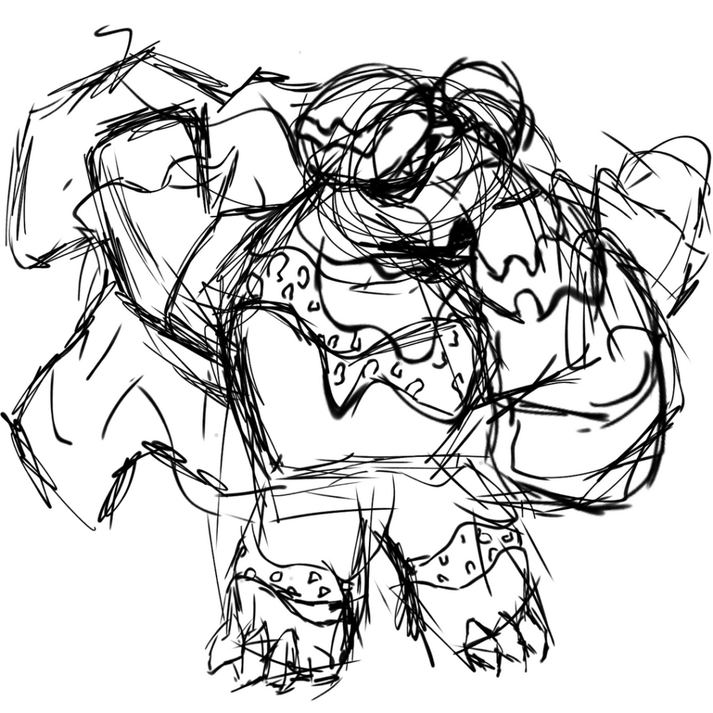 Welpppp I am really close to finishing my first ever starter set after like 7 tries across 2 years I am 2 mons away from it but yee here is a rough sketch of the water type starter final Evo and a concept sketch for the fire type starter final Evo (I have not yet made the grass starter concept sketc