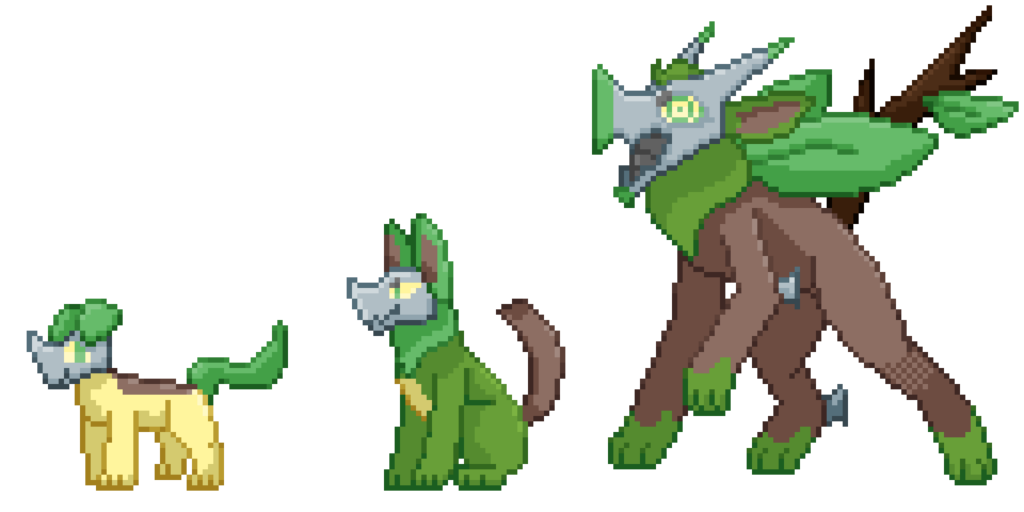Choppup, Lumbrador and Timberender (By yours truly :3)