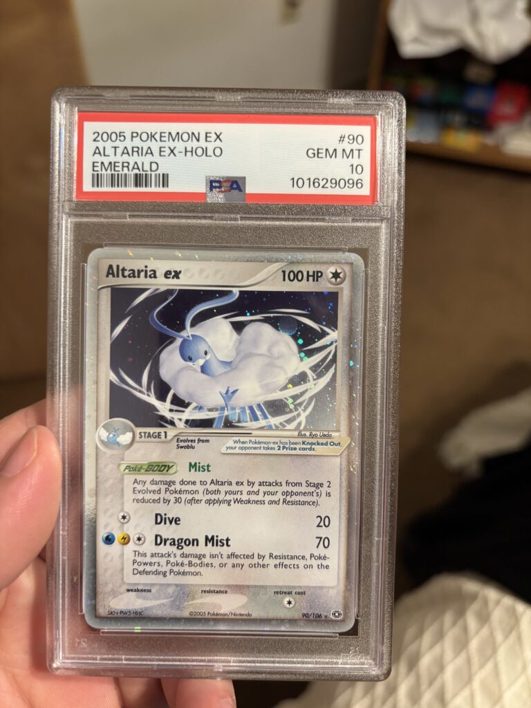 Sent my 20 year old cards to be graded and one came back a 10!