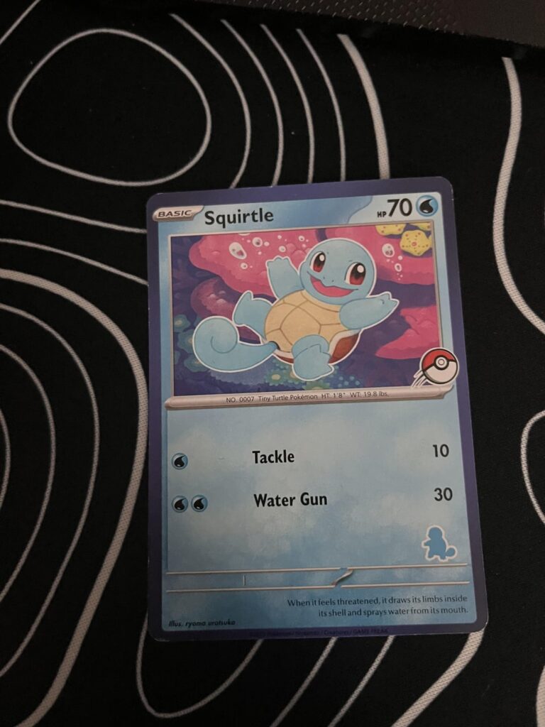 Squirtle My first Battle