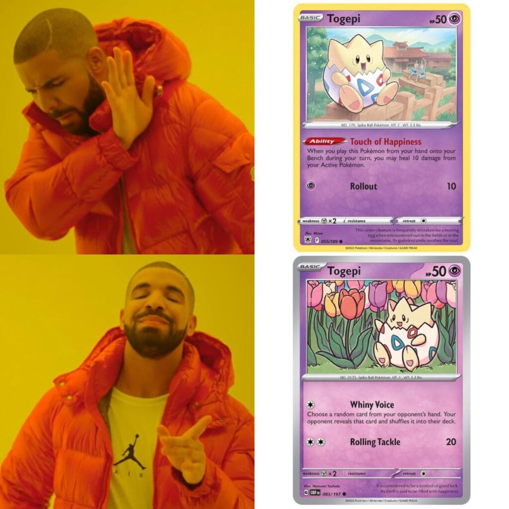 Anyone else hate the yellow borders on old cards now?