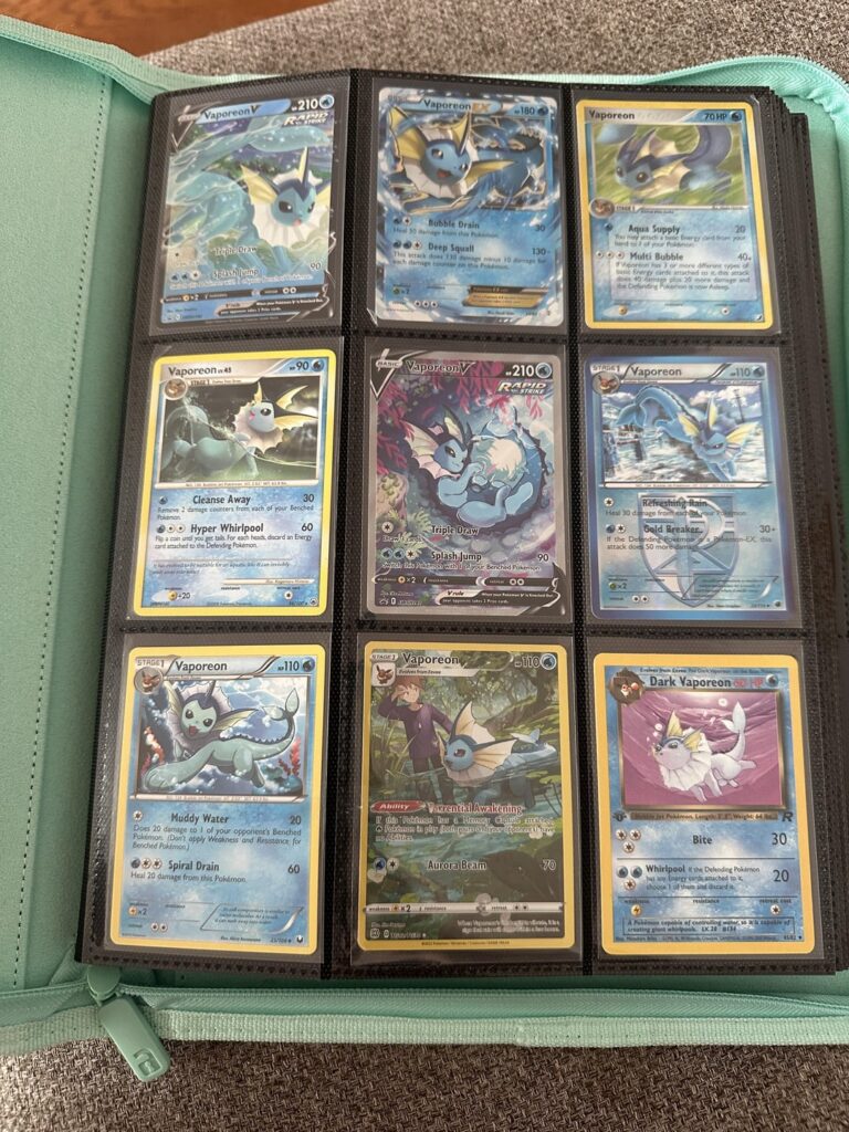Starting to collect Vaporeon