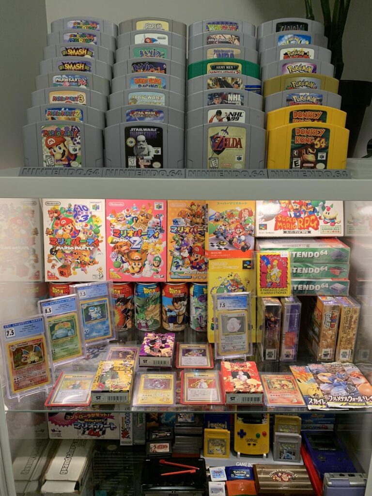 3 years collecting and childhood stuff