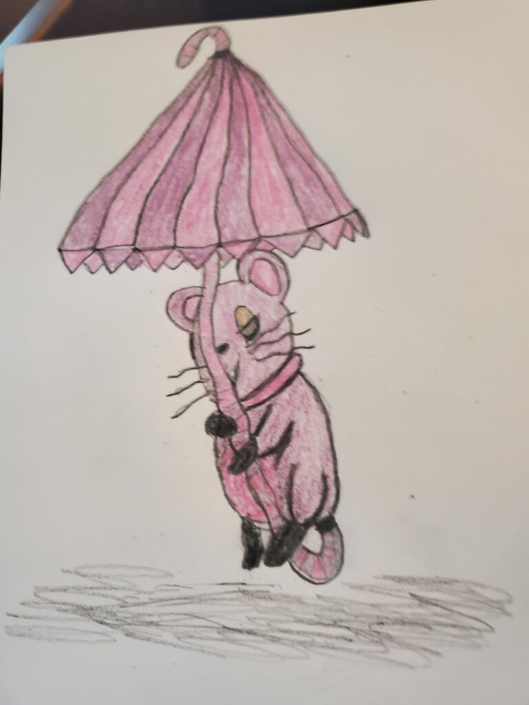 Umbouse and Dorteouse inspired by dormouse in Alice and wonderland