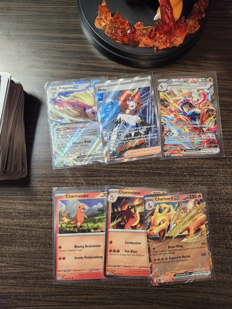 Hits from a Charizard Ex Super Premium Collection
