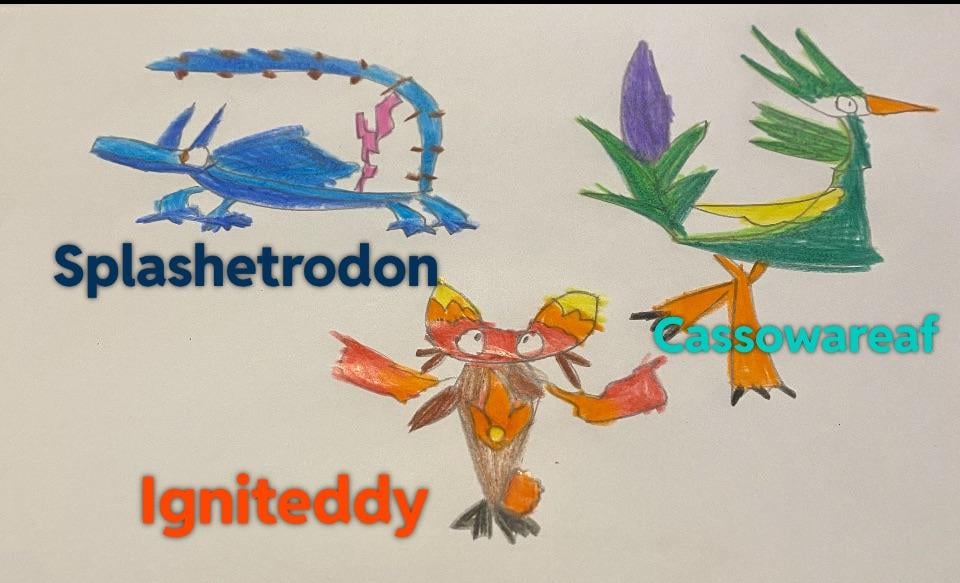 (Unedited images right after the 6th) What do y’all think of this community-driven Pokédex I’m doing so far?