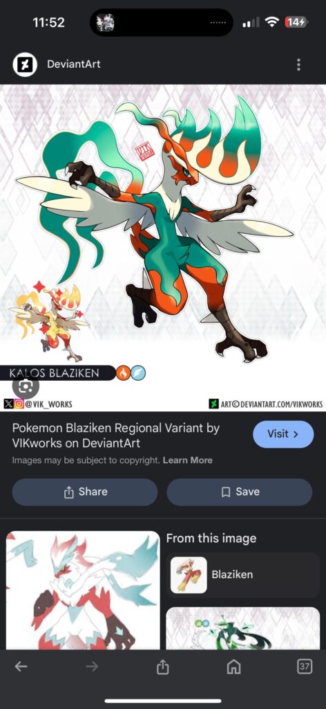 !NOT MY FAKEMON! Credit goes to Vik_Works on Instagram. Quick question, procreate fakemon artists. How do I make a shiny for my fakemon without having to render all my shadows and lighting again (like in this example)?