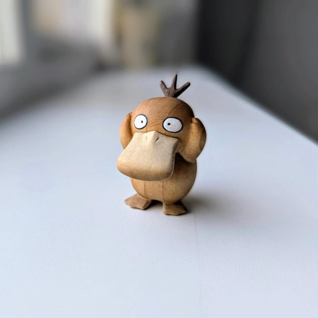 Been wanting to carve a Psyduck for a while! [OC]