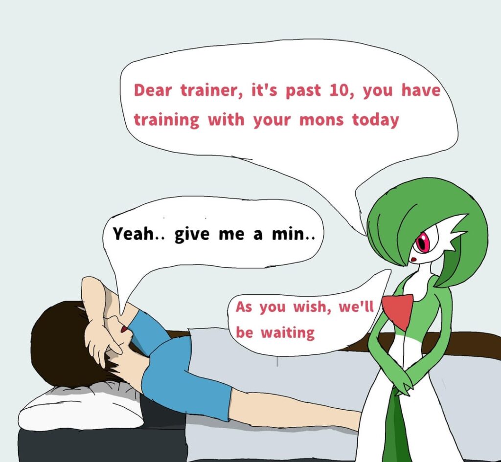 (OC) How to "properly" wake your trainer