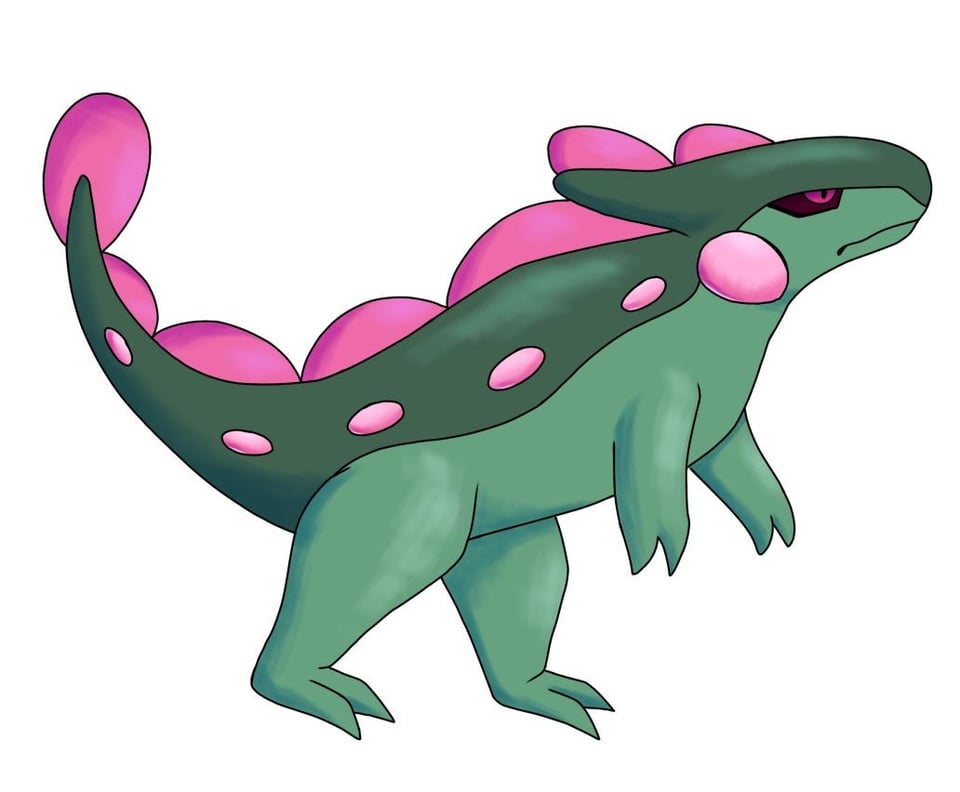 The second stage to my starter Pokémon