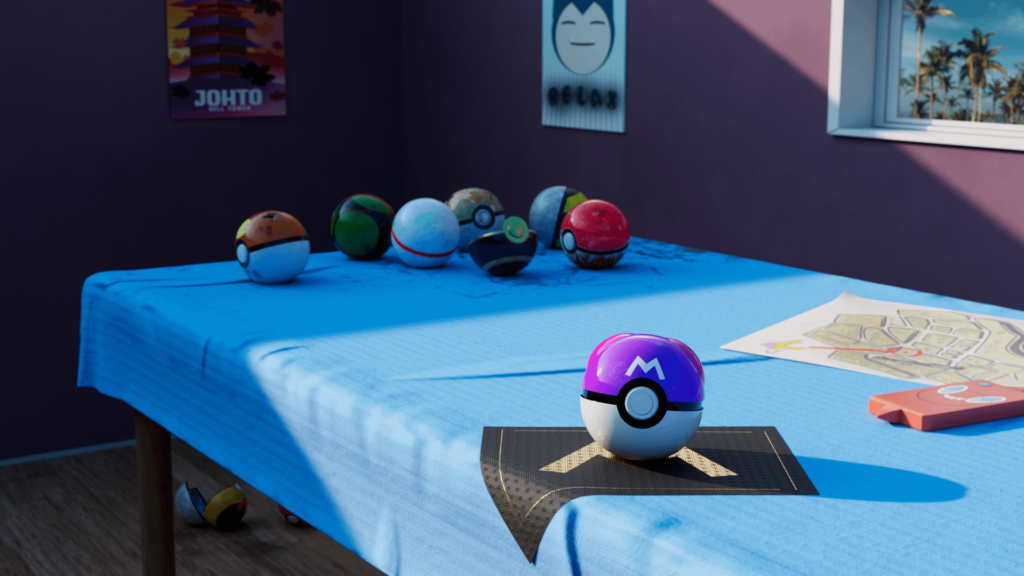 I made this with Maya and Substance Painter for a school project