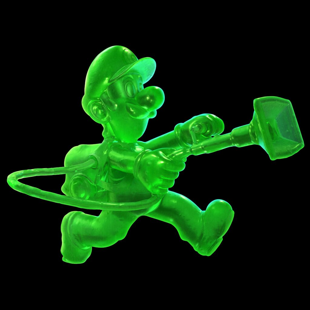 Do you want Gooigi to be playable in Super Smash Bros? It can mostly use Poltergust for its weapon & have a similar ability like Mythra's Foresight and Bayonetta's Bat Within thanks to its gooey structure
