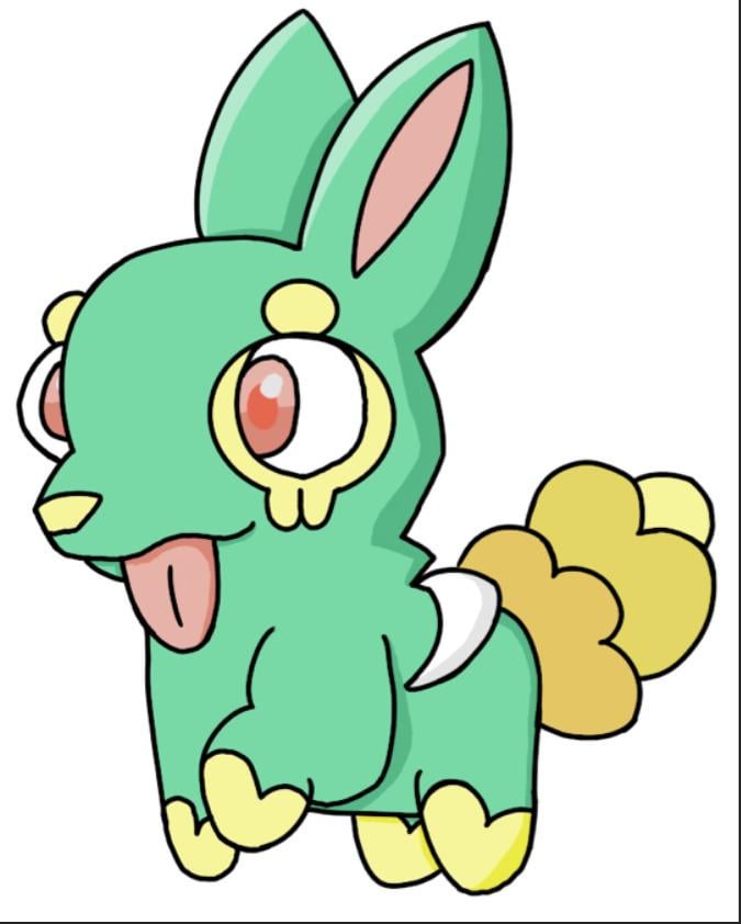 (OC) Comment below and you can get your own fakemon, based off of your choice! Below is one of my fakémon, based on a Xolo dog, alebrije, and marigold flower.