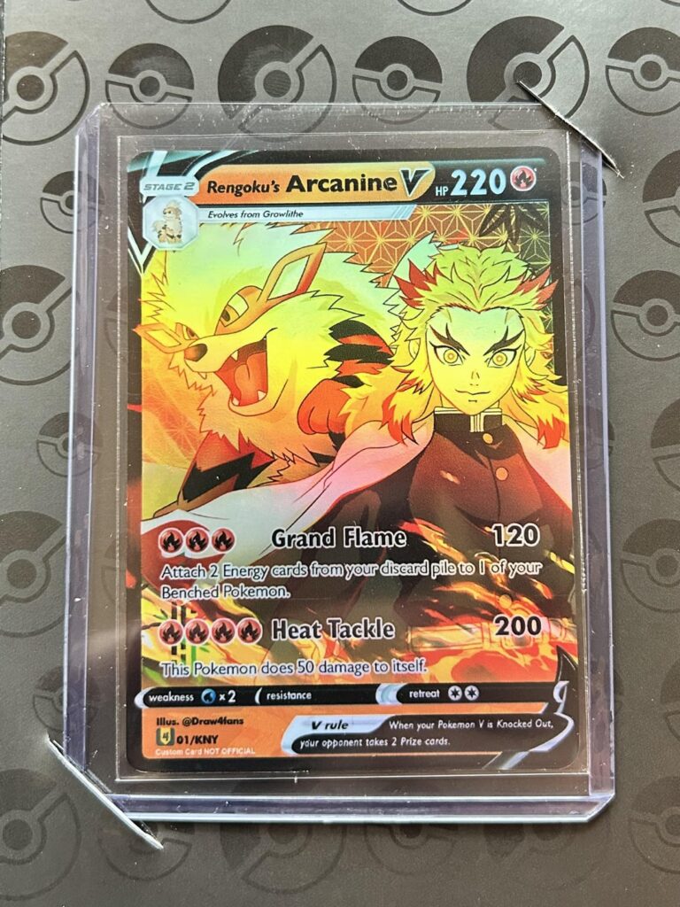 Anime Convention | Custom Card | Rengoku’s Arcanine