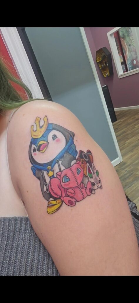 My piplup tattoo 💜
