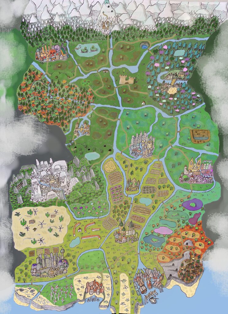 I made Germany as a Pokemon Region