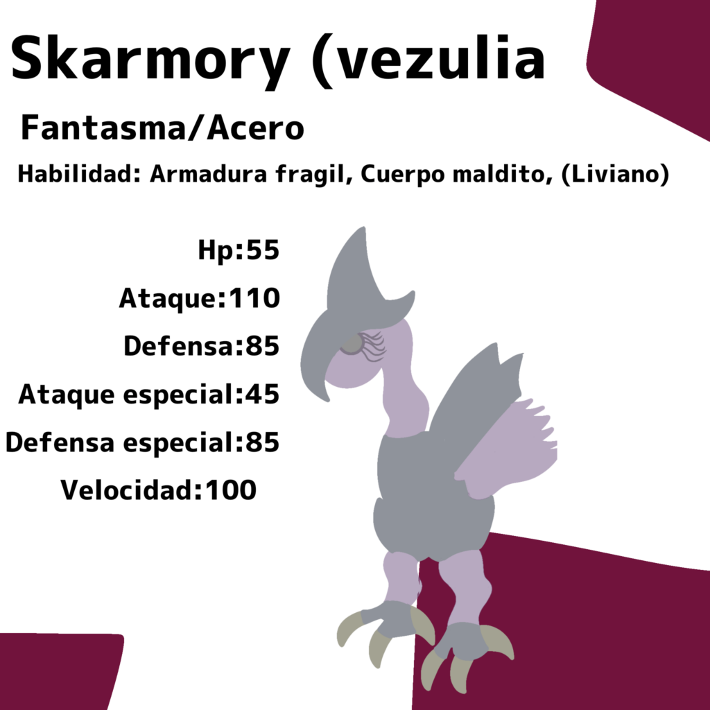 Regional form Skarmory