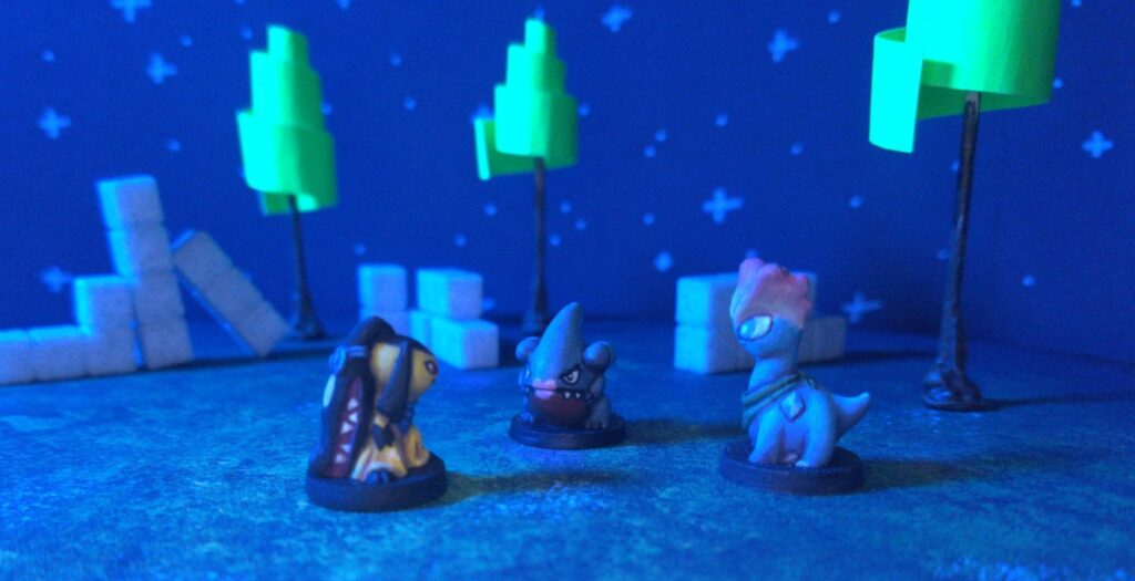 I made some tiny pokemon