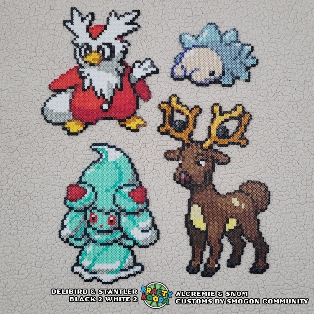 Some holiday & winter Pokémon