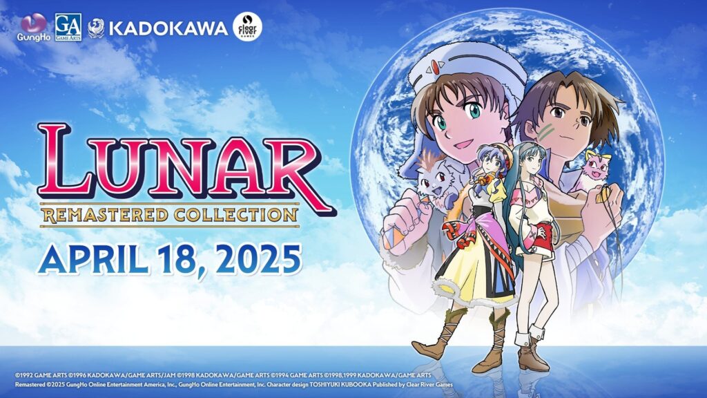 Lunar Remastered Collection is releasing on April 18