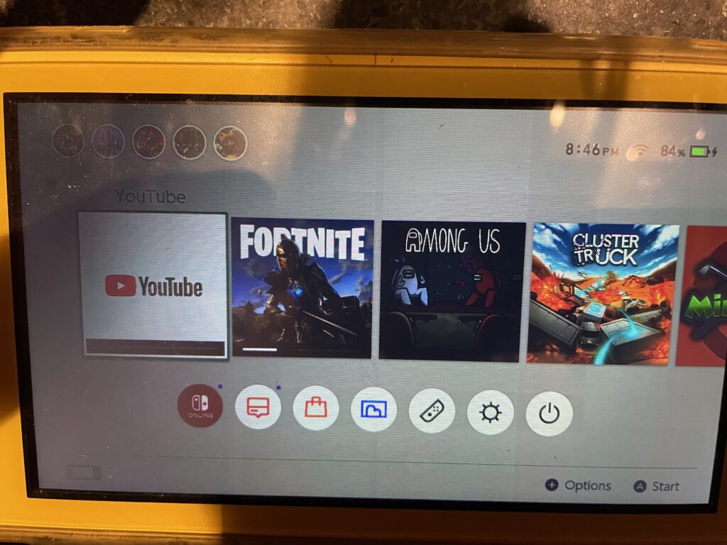 Dark display following screen repair