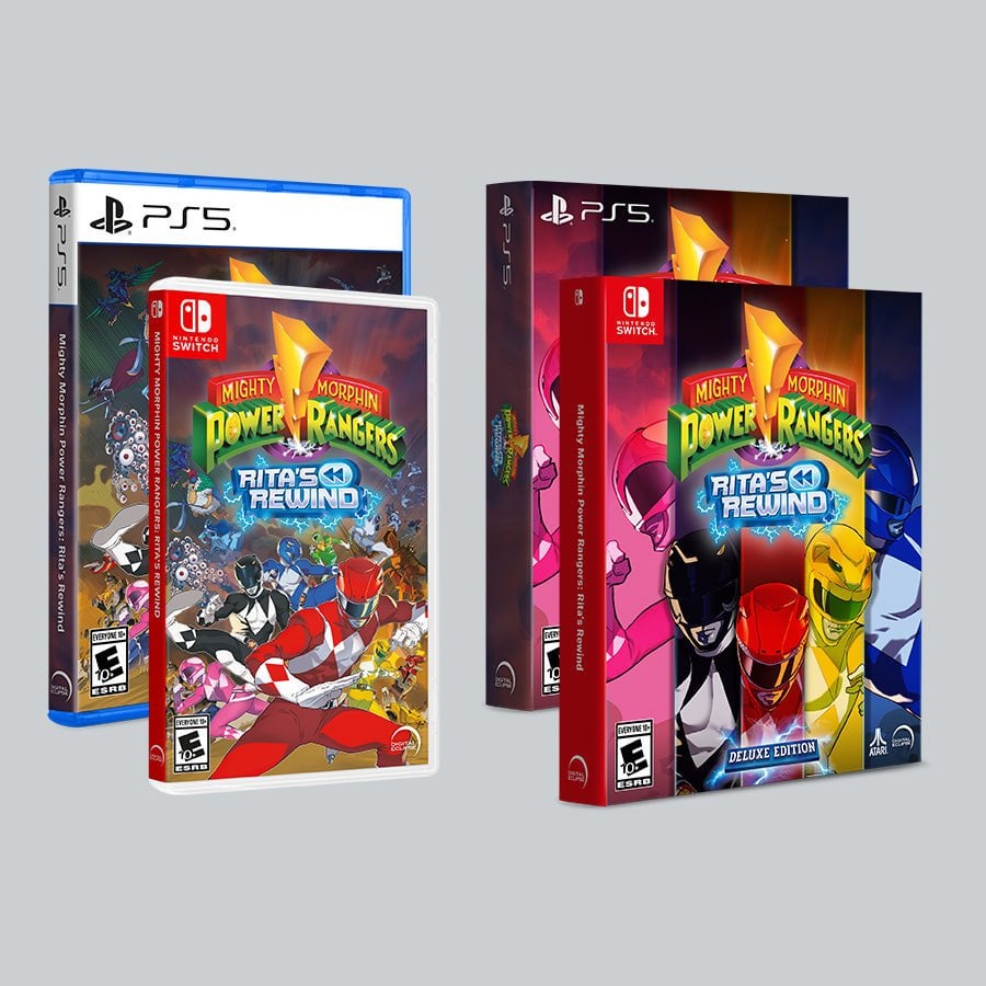 Power Rangers: Rita’s Rewind physical & deluxe edition announced