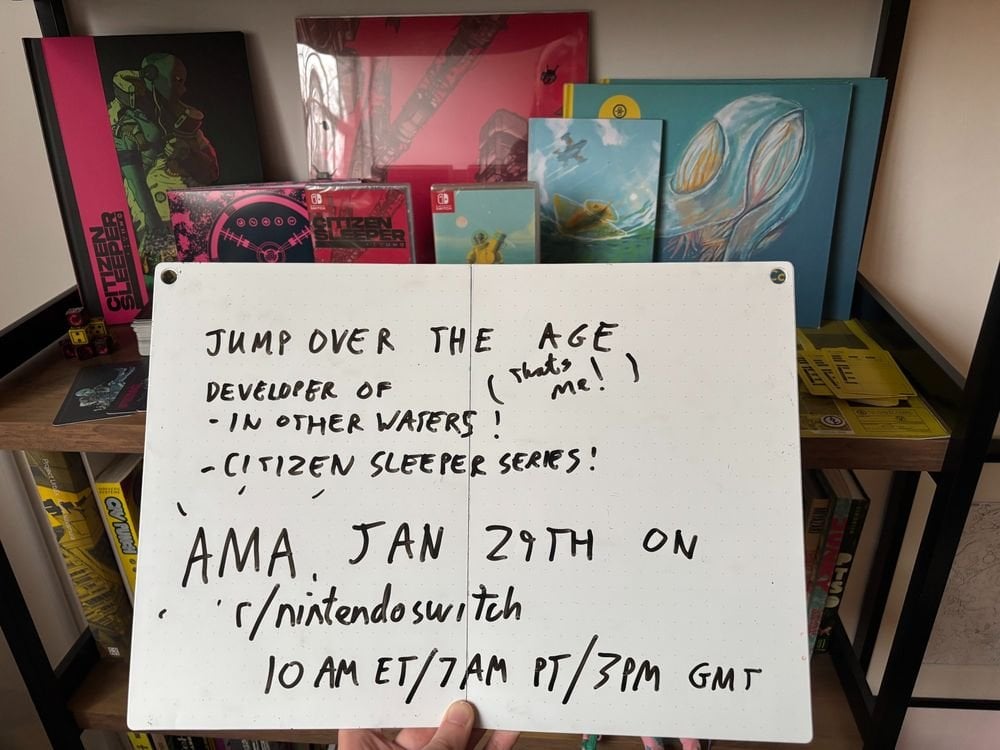 AMA - I’m Gareth Damian Martin / Jump Over the Age, developer of the dice-driven RPG Citizen Sleeper 2: Starward Vector, launching this Friday! Ask Me Anything!