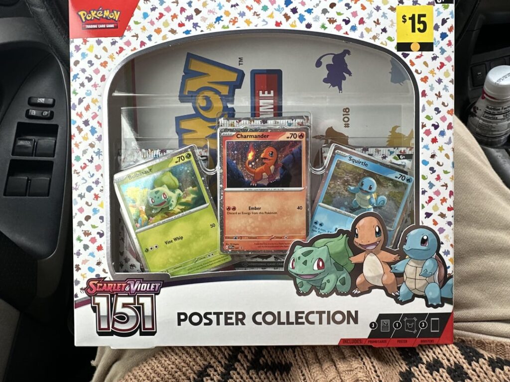 Found some 151 poster collection 3 packs at dollar general