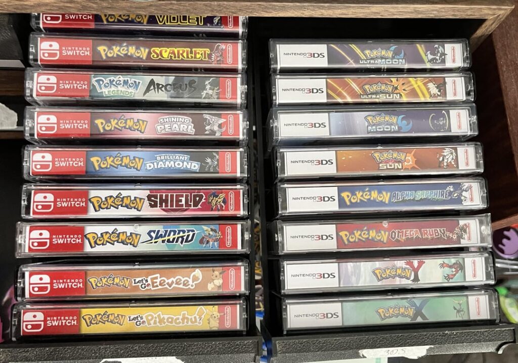 I made cassette cases for storing Pokémon cartridges