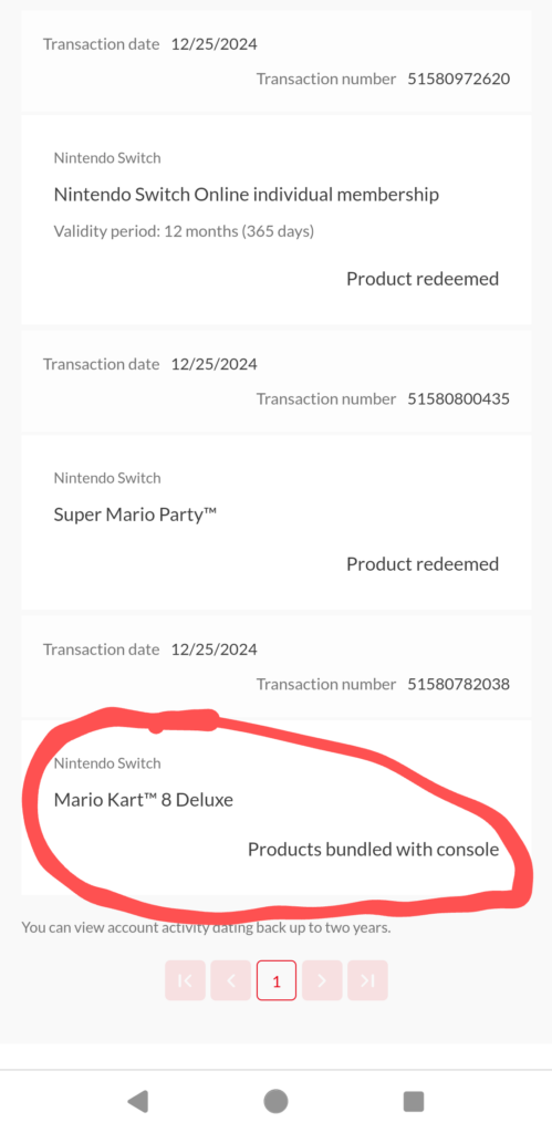 Will I still be able to access bundled Mario Kart after replacing Nintendo switch?