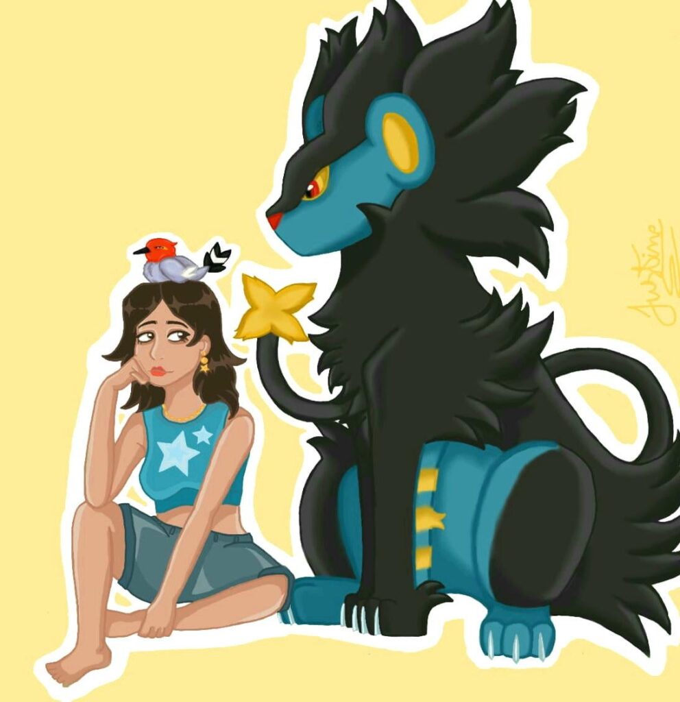 Luxray & Fletchling 💫