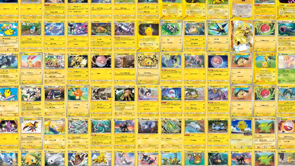 I'm Programming a Pokémon Card Collage. My First Results.