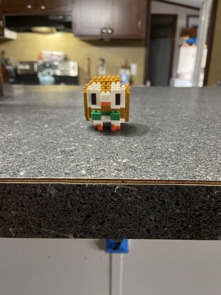 Some of the Pokémon nanoblock sets I’ve built to display in my classroom