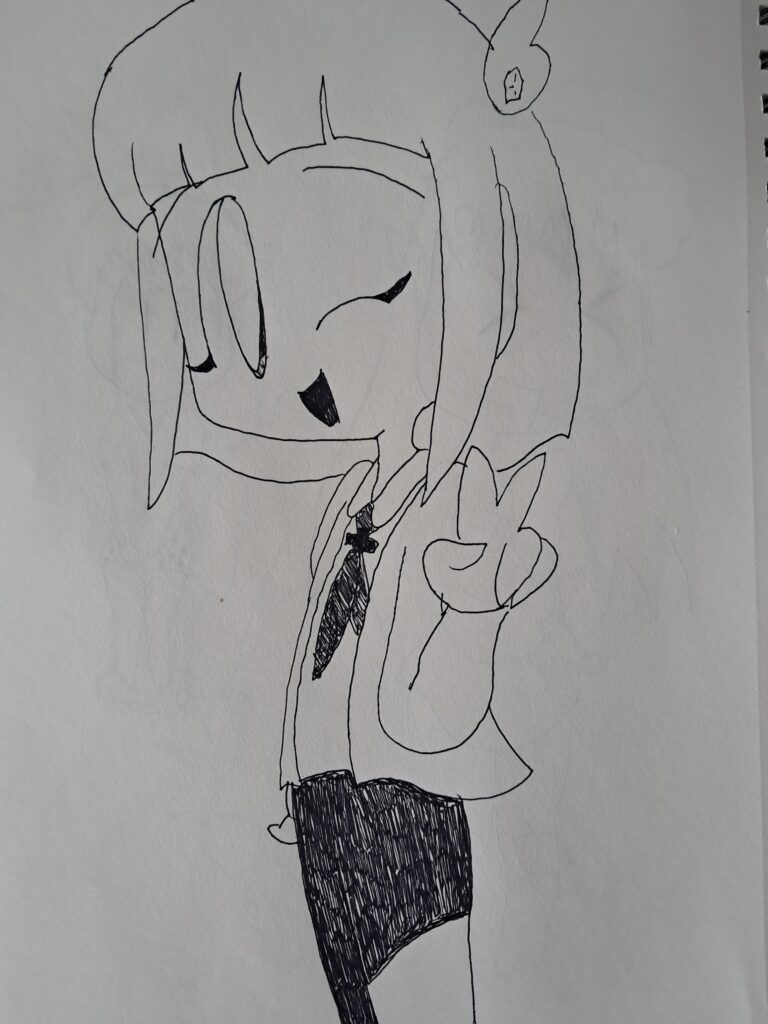 Lacey, drawn in my art style! [OC]