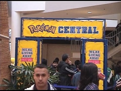Me at an Official Pokémon tournament in 2000