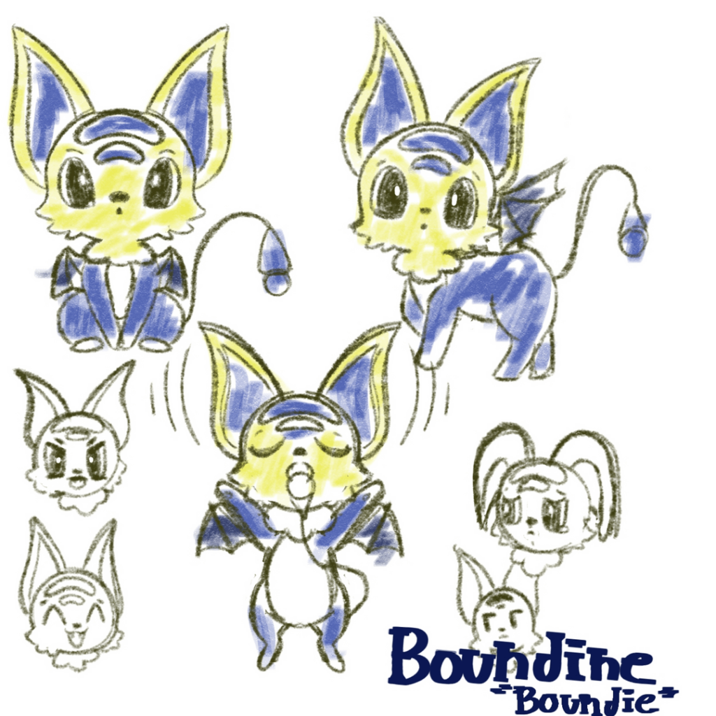 [OC]I'm thinking ahout creating a story about this lil guys, hopefully I don't give up in the middle of the project. The first is a Fakemon and the second one is a Meloetta