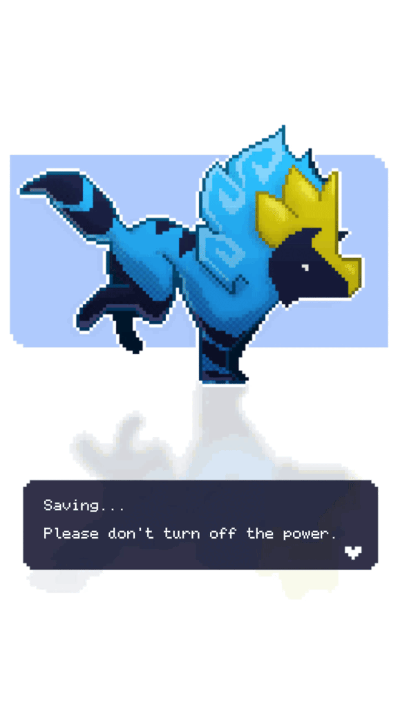 My little fakemon (Ceradon) run cycle