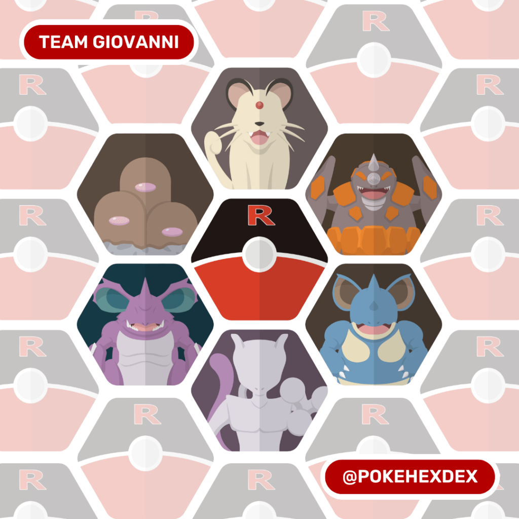 I made Giovanni's team from Ultra Sun and Ultra Moon (plus I added in his iconic Persian to round out the squad)! (OC)