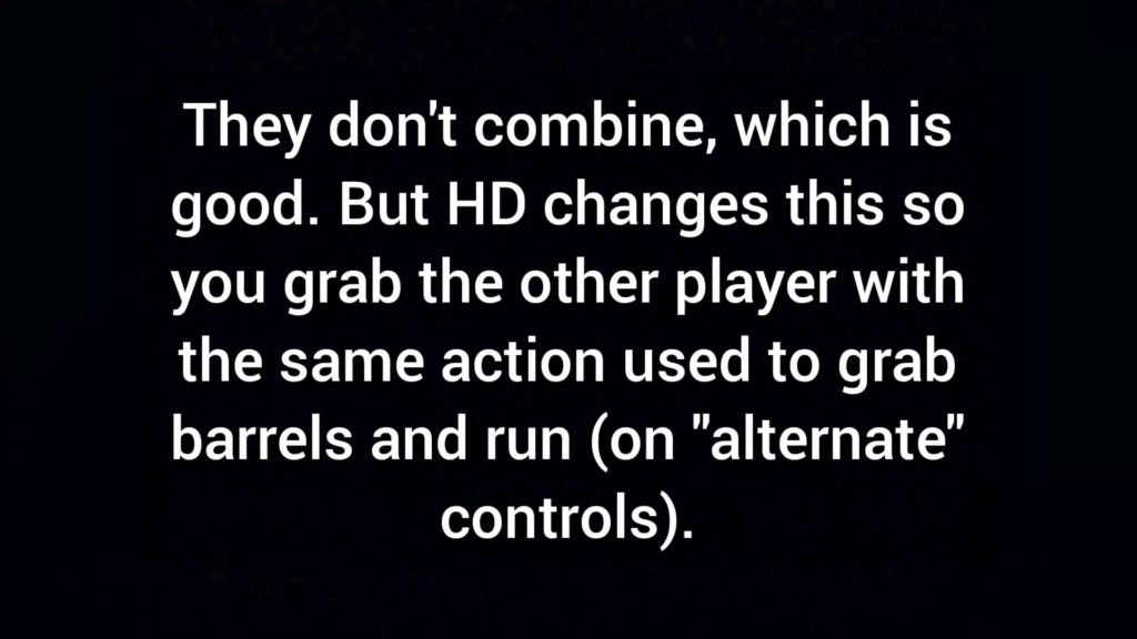 BIG issues with DKC Returns HD co-op (and to a lesser extent DKC Tropical Freeze on Switch)