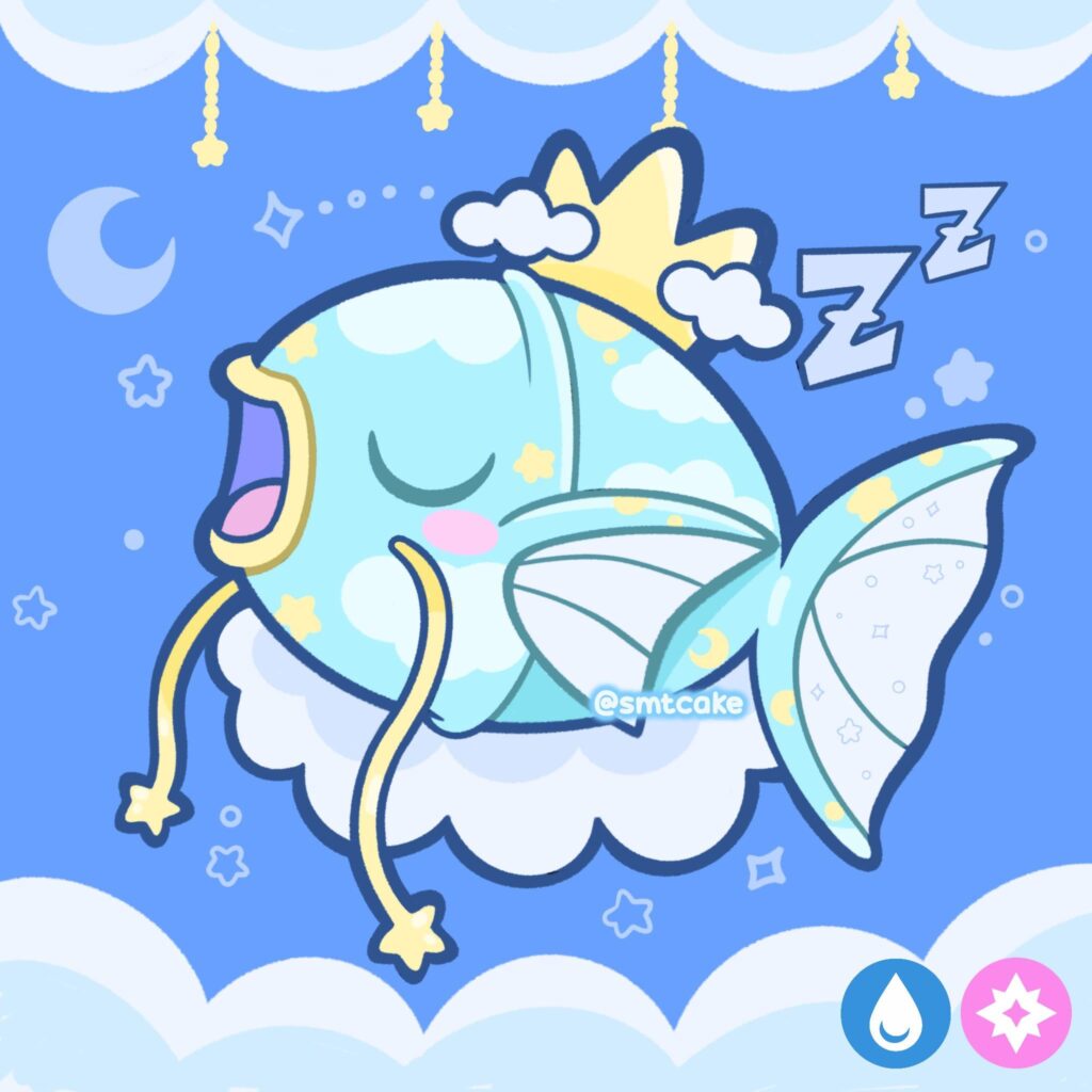 Magikarp sleepy variant✨