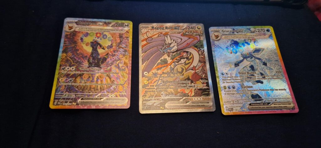 No joke, got these 3 pulls from a single pack!