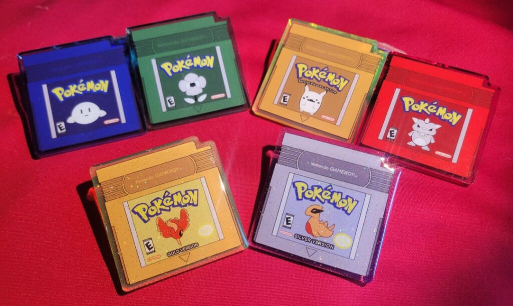 Designed Some Retro GB Pins! (OC)