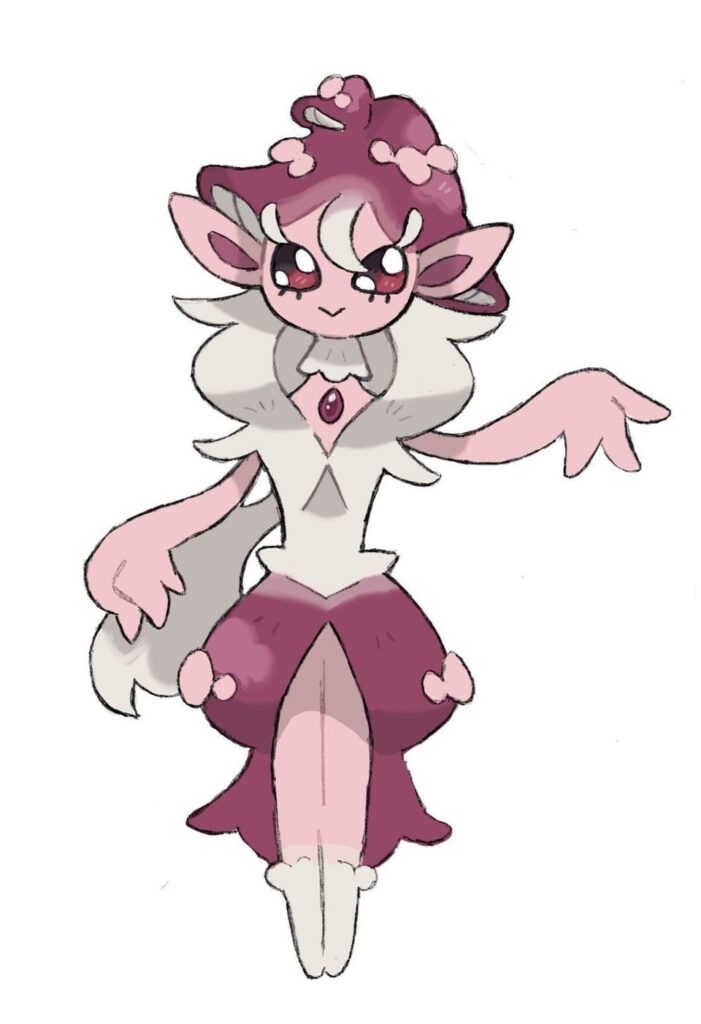 huldufolk fakemon and its gimmick form