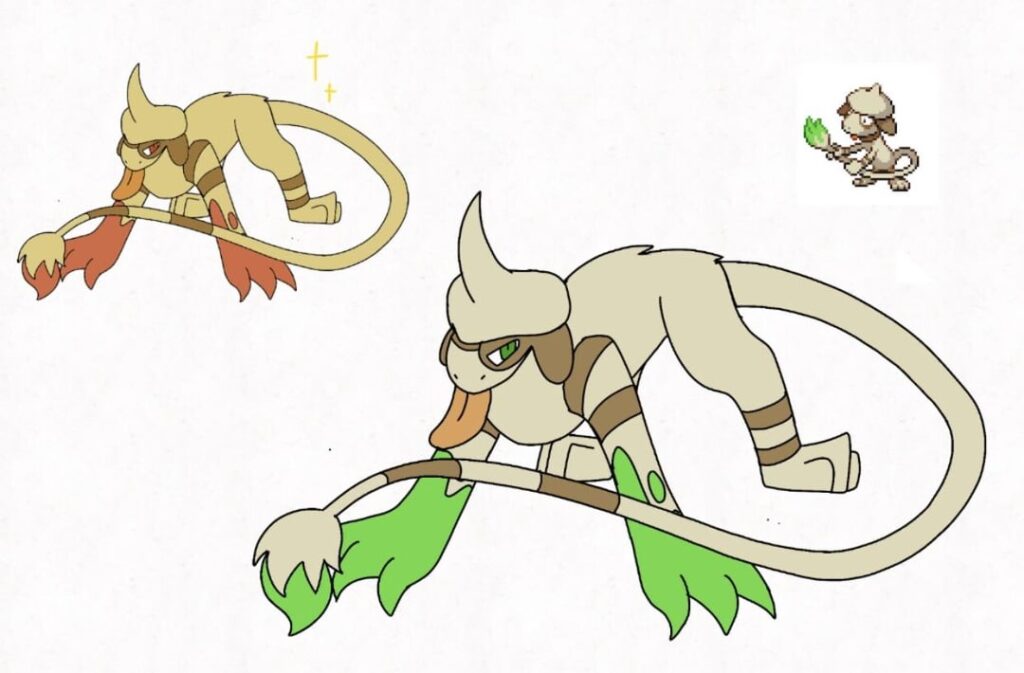 Evolution for Smeargle- Smeargore.